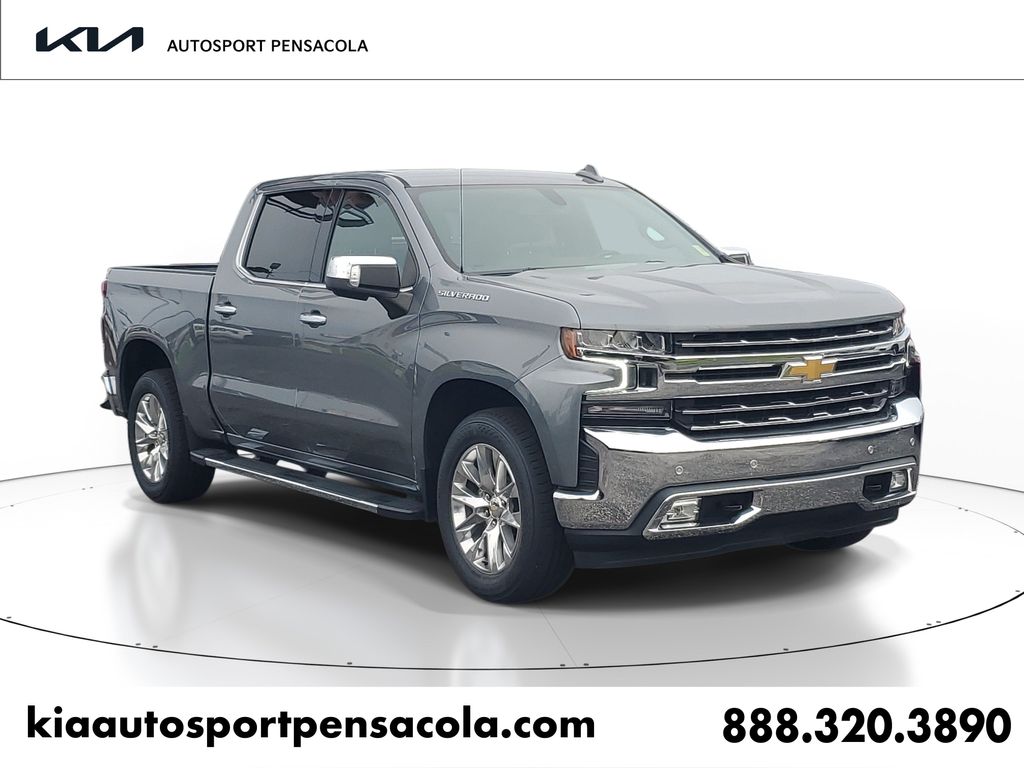 Gray (Steel Metallic) 2022 Chevrolet Silverado 1500 Pickup Truck 4X2 8-Speed Automatic