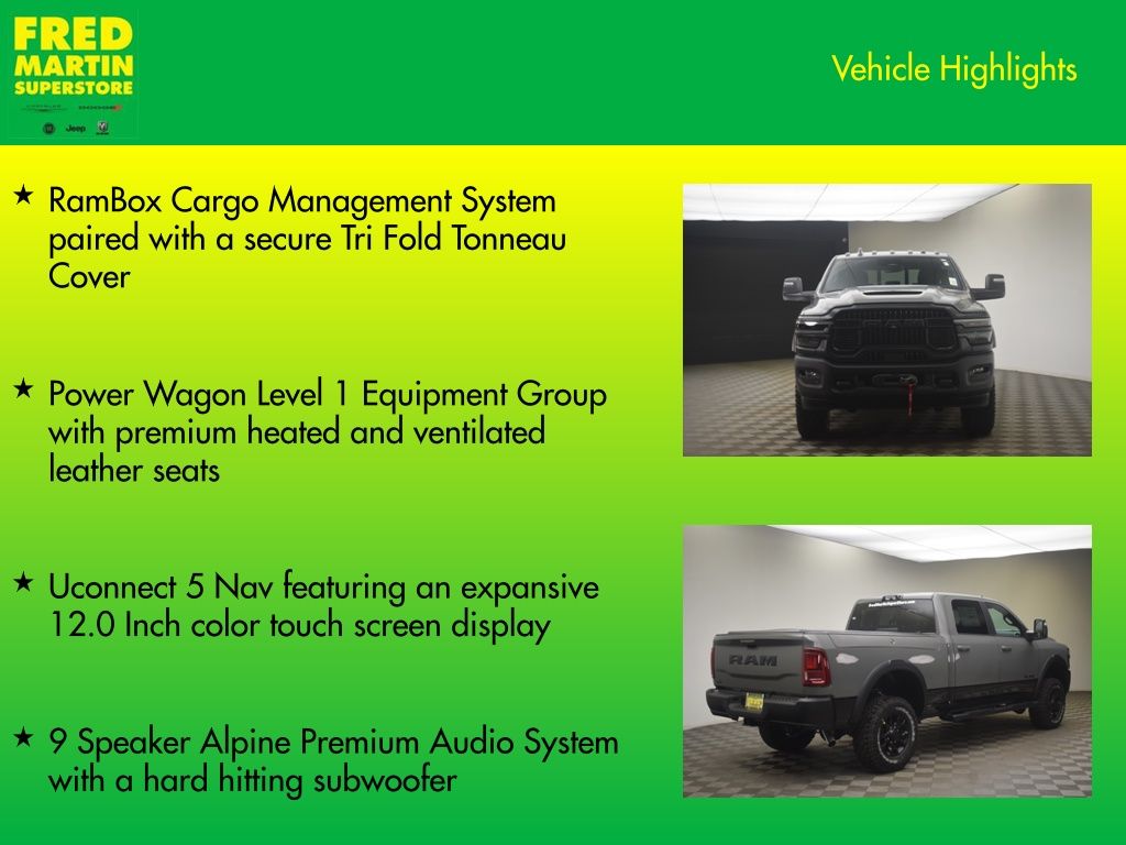 new 2026 Ram 2500 car, priced at $77,109