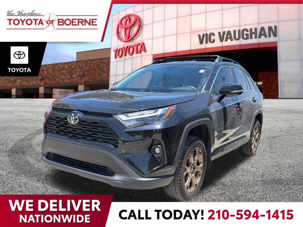 Black Metallic 2025 Toyota RAV4 Hybrid Woodland Edition AWD SUV / Crossover All-Wheel Drive Continuously Variable Transmission