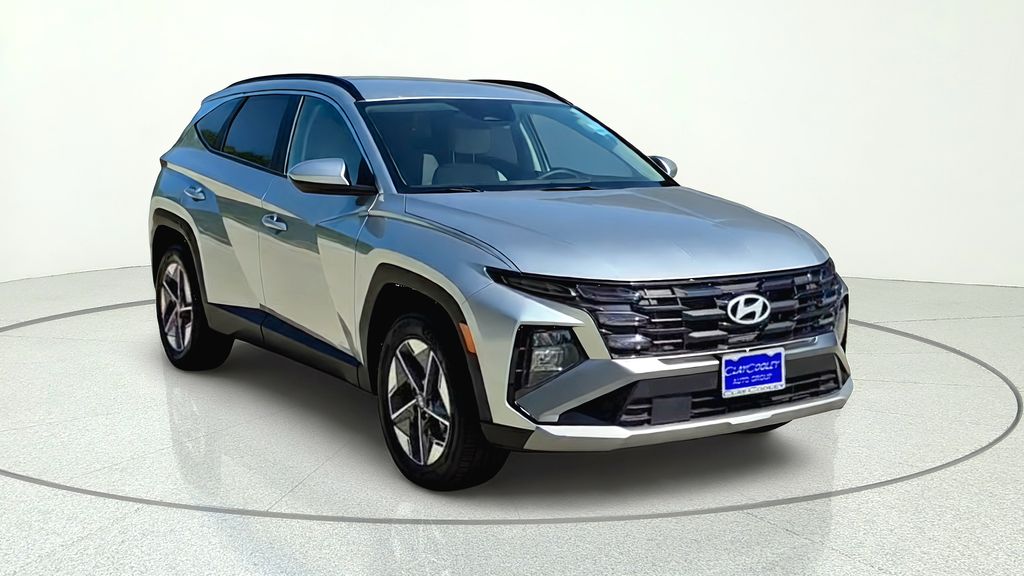 Shimmering Silver 2026 Hyundai Tucson SUV / Crossover All-Wheel Drive 8-Speed Automatic