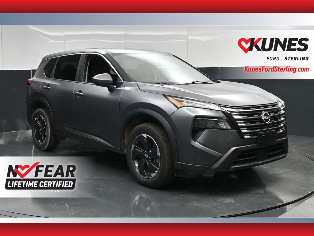 Gray (Gun Metallic) 2025 Nissan Rogue SUV / Crossover All-Wheel Drive Continuously Variable Transmission
