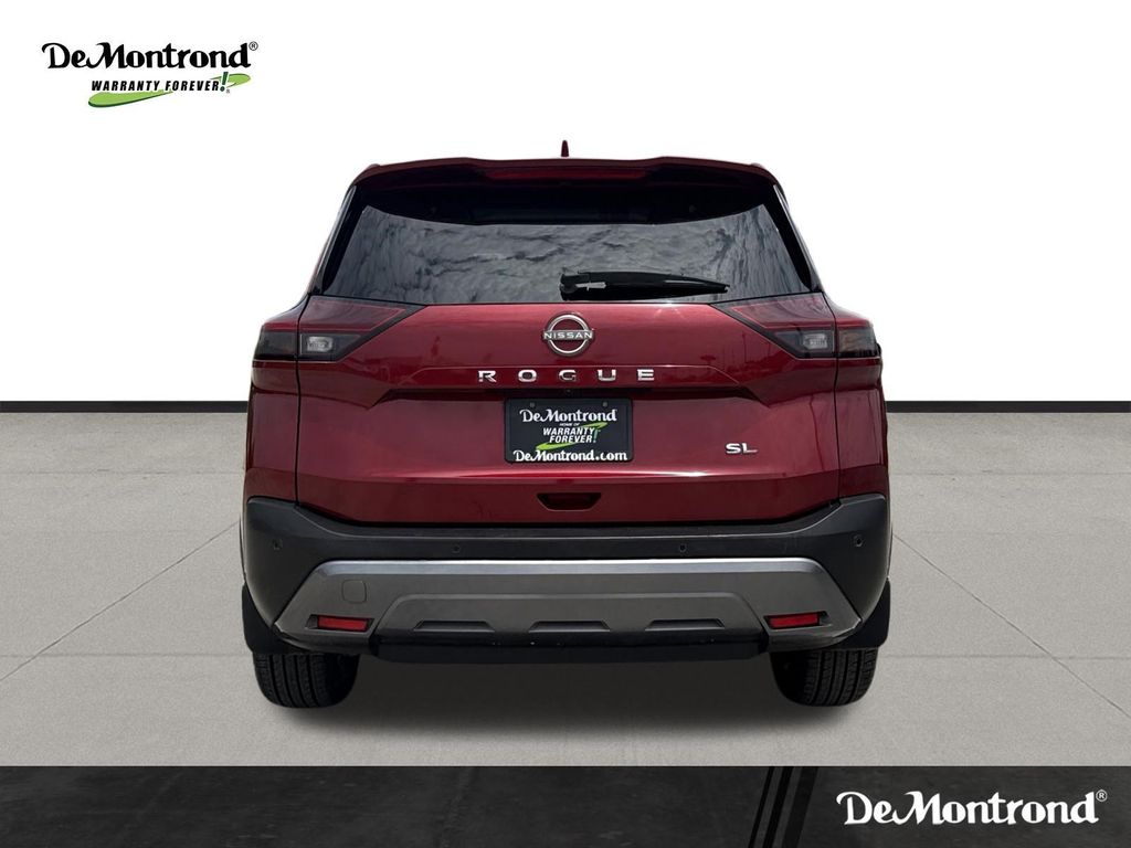 2023 Nissan Rogue SL Red at South Houston Nissan