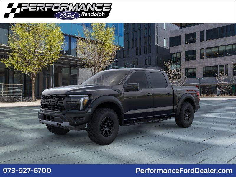 Agate Black Metallic 2026 Ford F-150 Raptor SuperCrew 4WD Pickup Truck Four-Wheel Drive Automatic