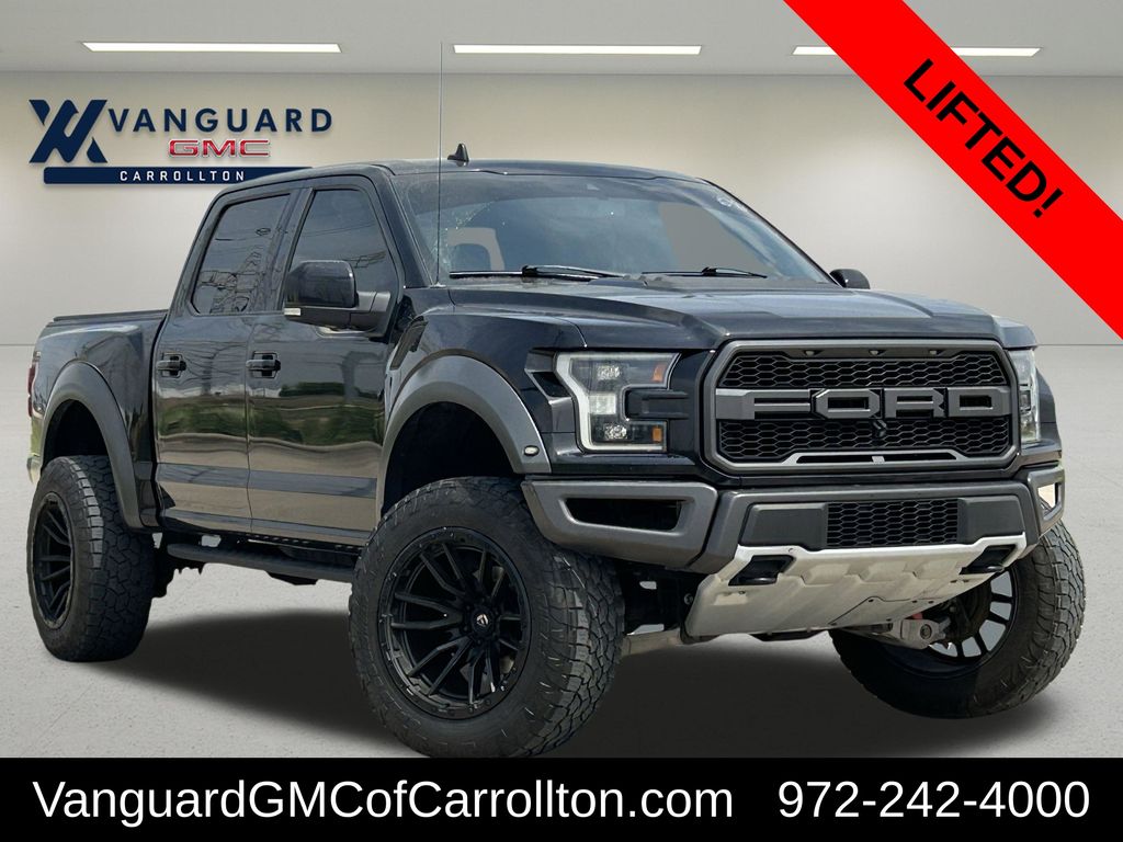 Black Metallic 2020 Ford F-150 Raptor SuperCrew 4WD Pickup Truck Four-Wheel Drive Automatic