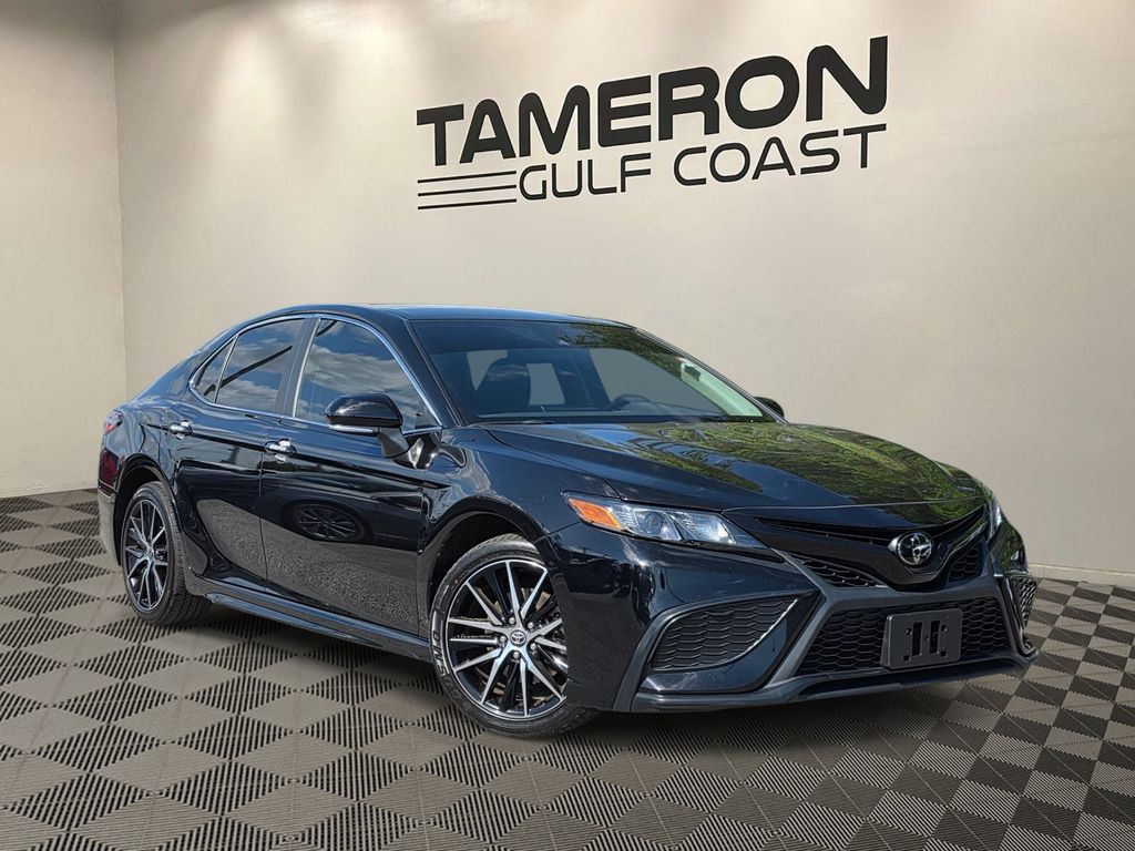 Midnight Black Metallic 2024 Toyota Camry SE FWD Sedan Front-Wheel Drive 8-Speed Automatic