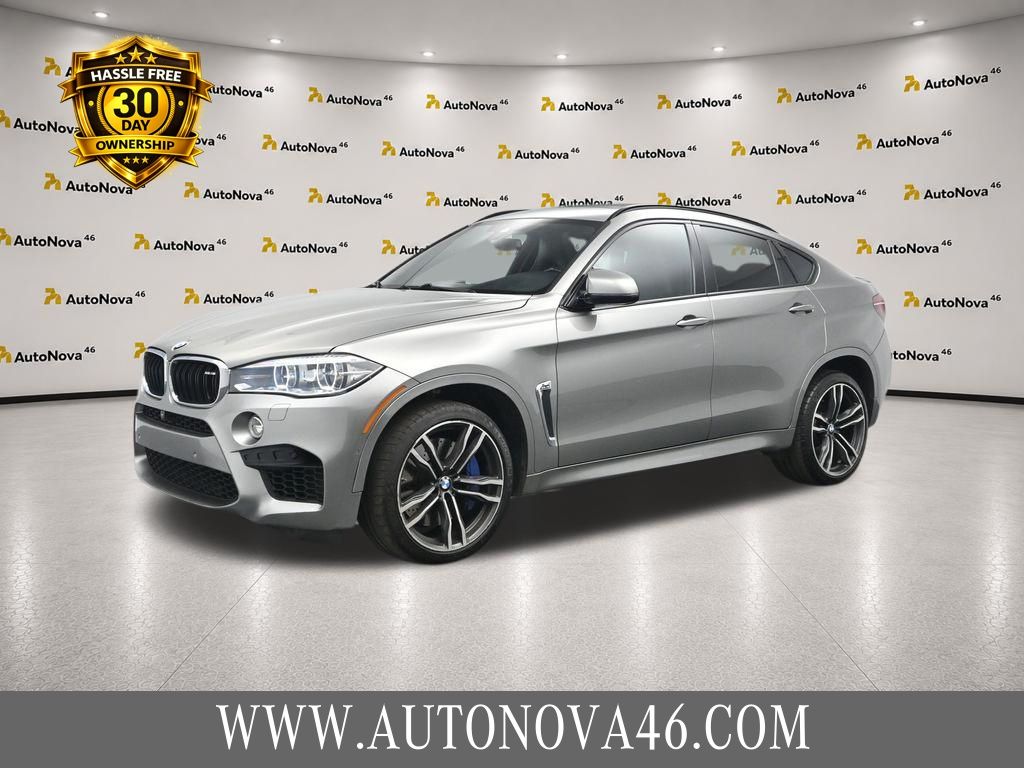 Gray Metallic 2017 BMW X6 M SUV / Crossover All-Wheel Drive 6-Speed Automatic