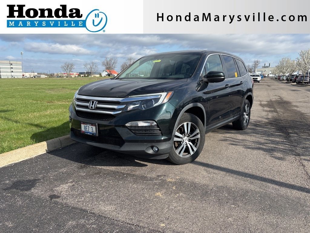 Crystal Black Pearl 2017 Honda Pilot EX AWD SUV / Crossover All-Wheel Drive 6-Speed Automatic