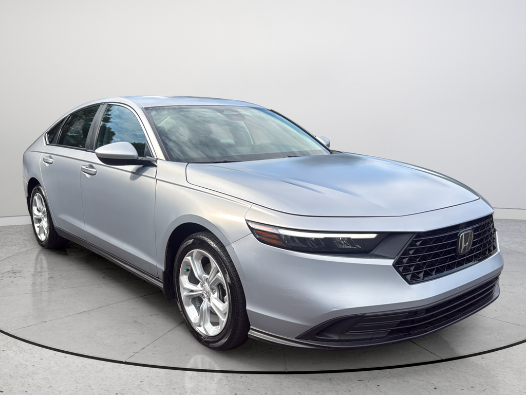 Silver 2024 Honda Accord Sedan Front-Wheel Drive Continuously Variable Transmission