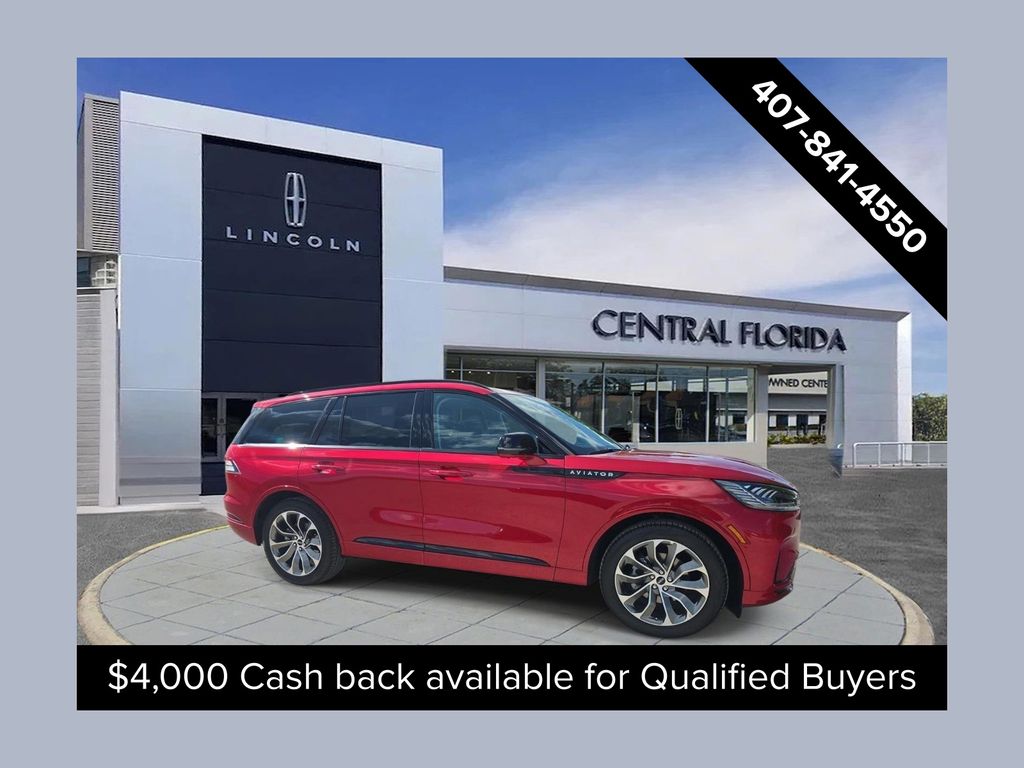 Red 2026 Lincoln Aviator SUV / Crossover Rear-Wheel Drive Automatic