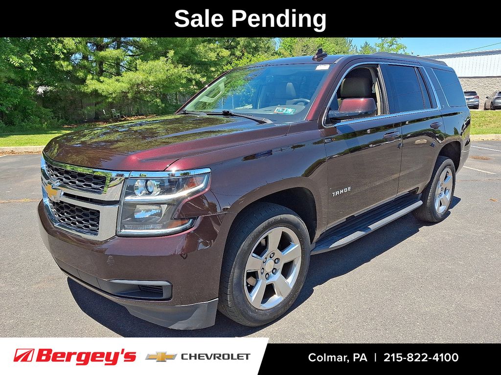 Black Cherry Metallic 2020 Chevrolet Tahoe SUV / Crossover Four-Wheel Drive 6-Speed Automatic Overdrive