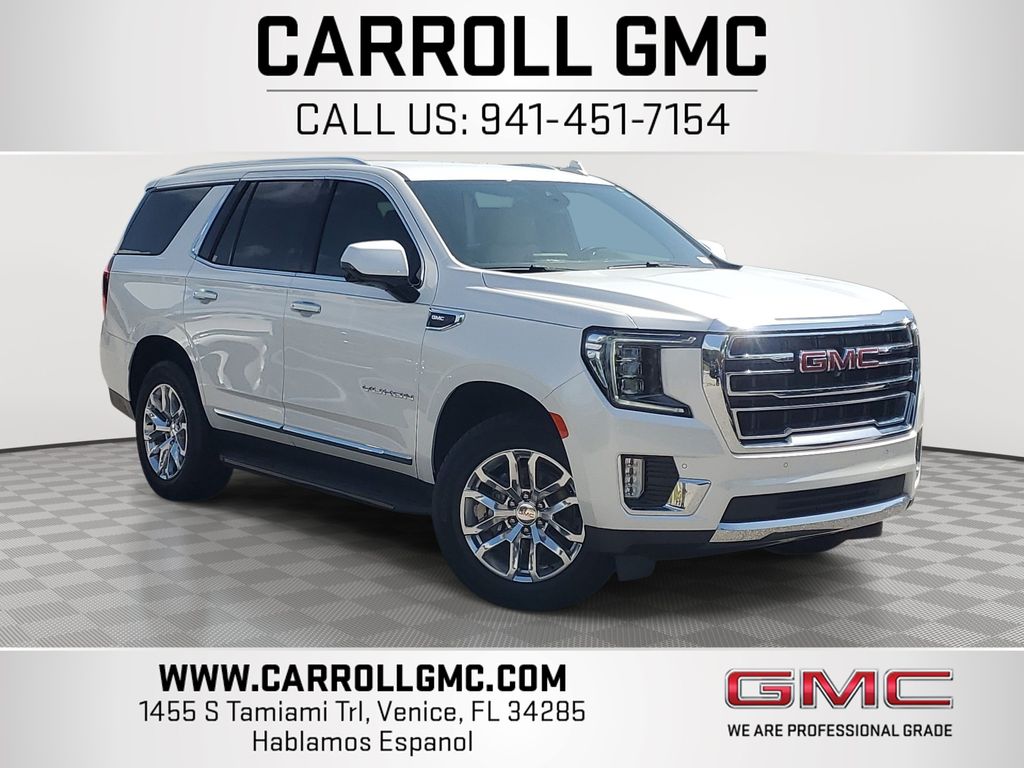 White Frost Tricoat 2023 GMC Yukon SUV / Crossover 4X2