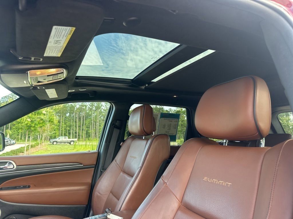 2021 Velvet Red Pearlcoat Jeep Grand Cherokee Summit 4X4 SUV
