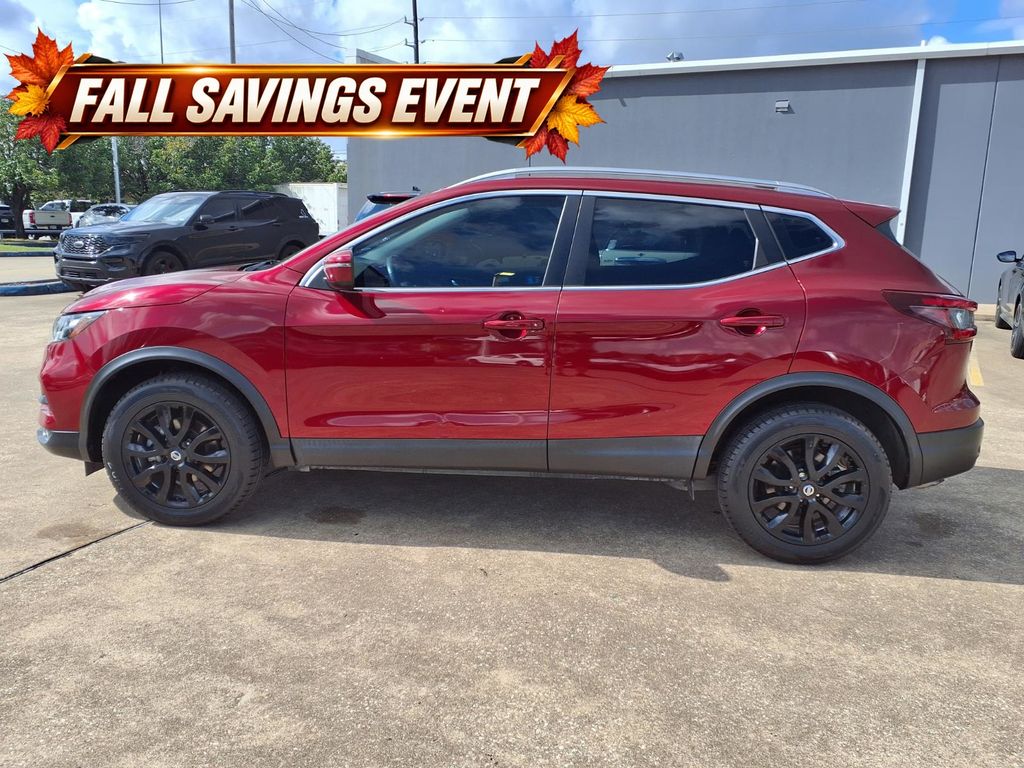 2022 Nissan Rogue Sport SV Red at Classic Elite Chevrolet Sugar Land