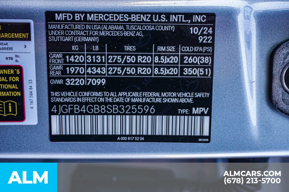 Used 2025 Silver Mercedes-Benz GLE 450e image 60