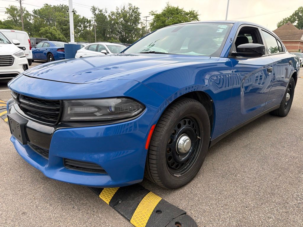 Michigan State Police Blue 2018 Dodge Charger Sedan All-Wheel Drive 5-Speed Automatic