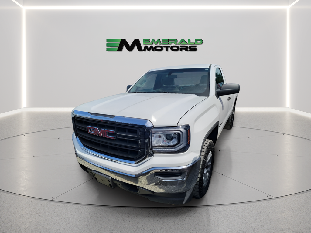 White 2018 GMC Sierra 1500 Pickup Truck 4X2 6-Speed Automatic Overdrive