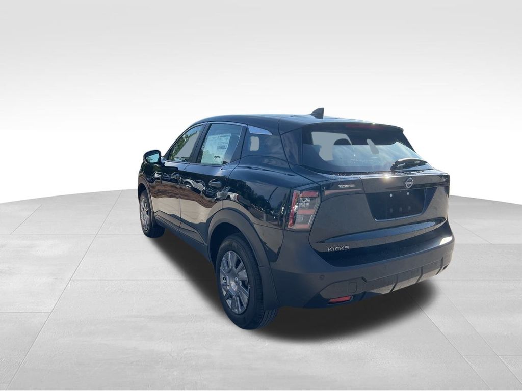 2025 Super Black Nissan Kicks S FWD SUV