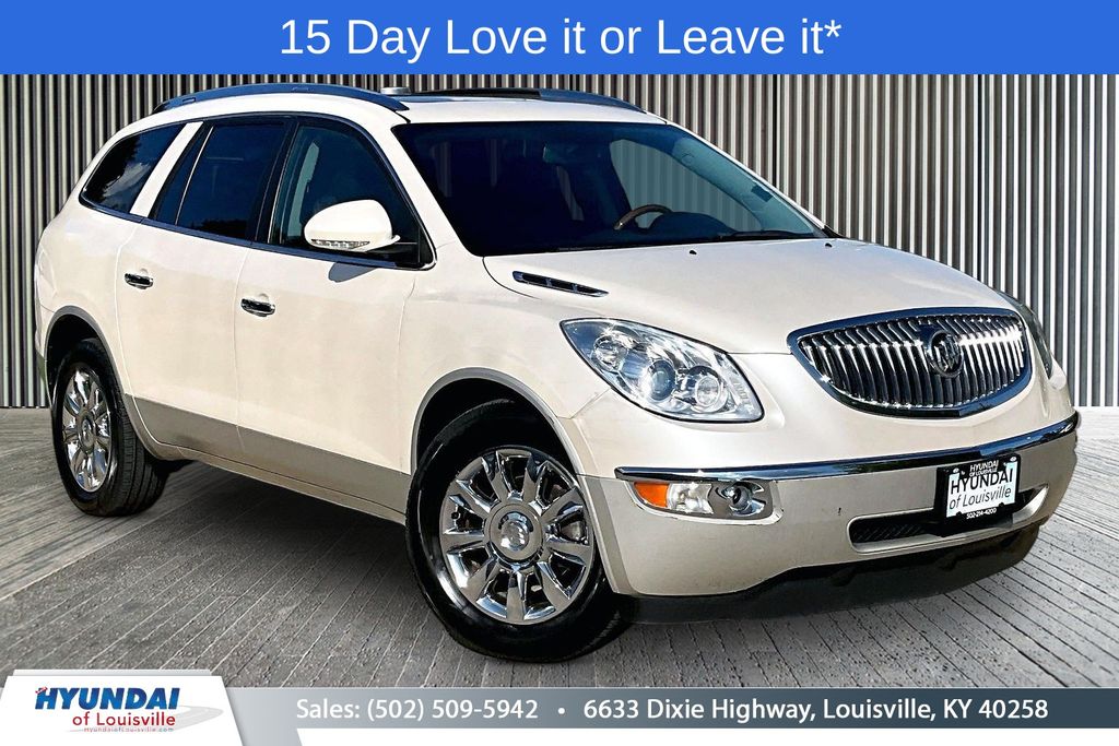White Diamond Clearcoat 2011 Buick Enclave SUV / Crossover 6-Speed Automatic