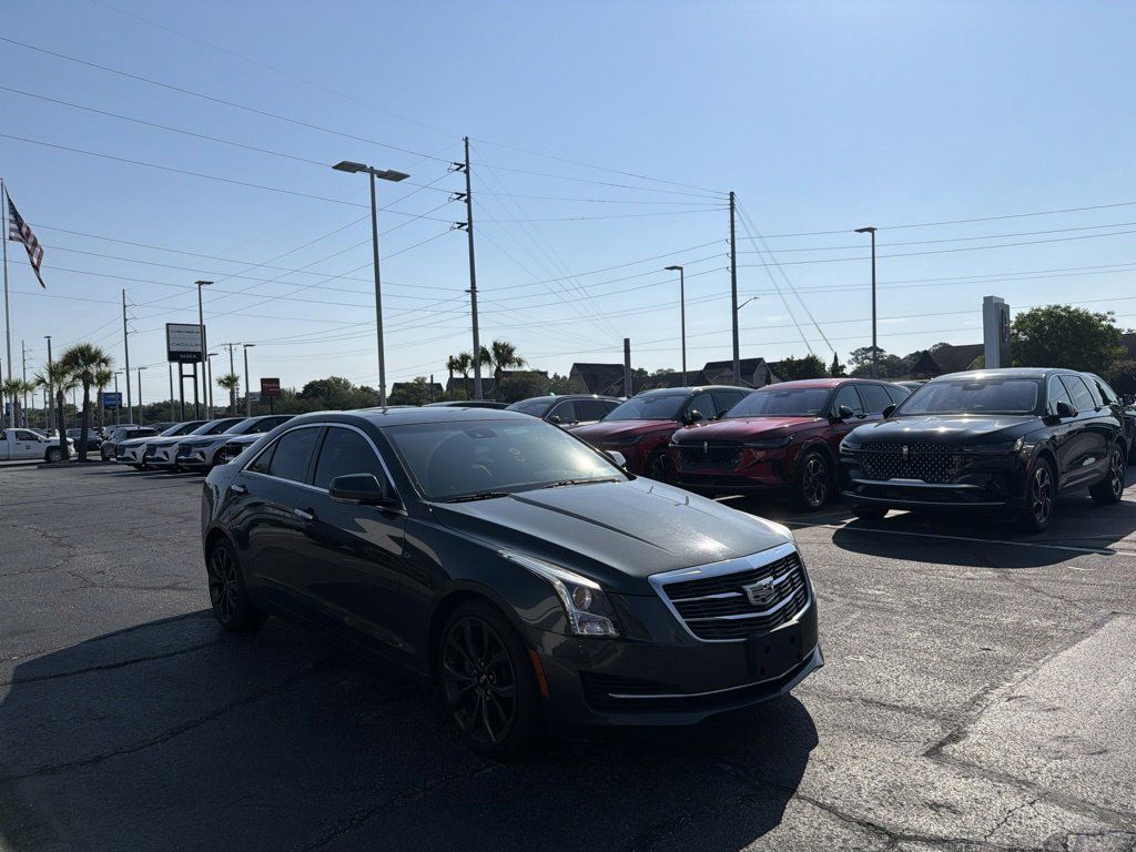 Phantom Gray Metallic 2018 Cadillac ATS 2.0T Luxury AWD Sedan All-Wheel Drive 8-Speed Automatic