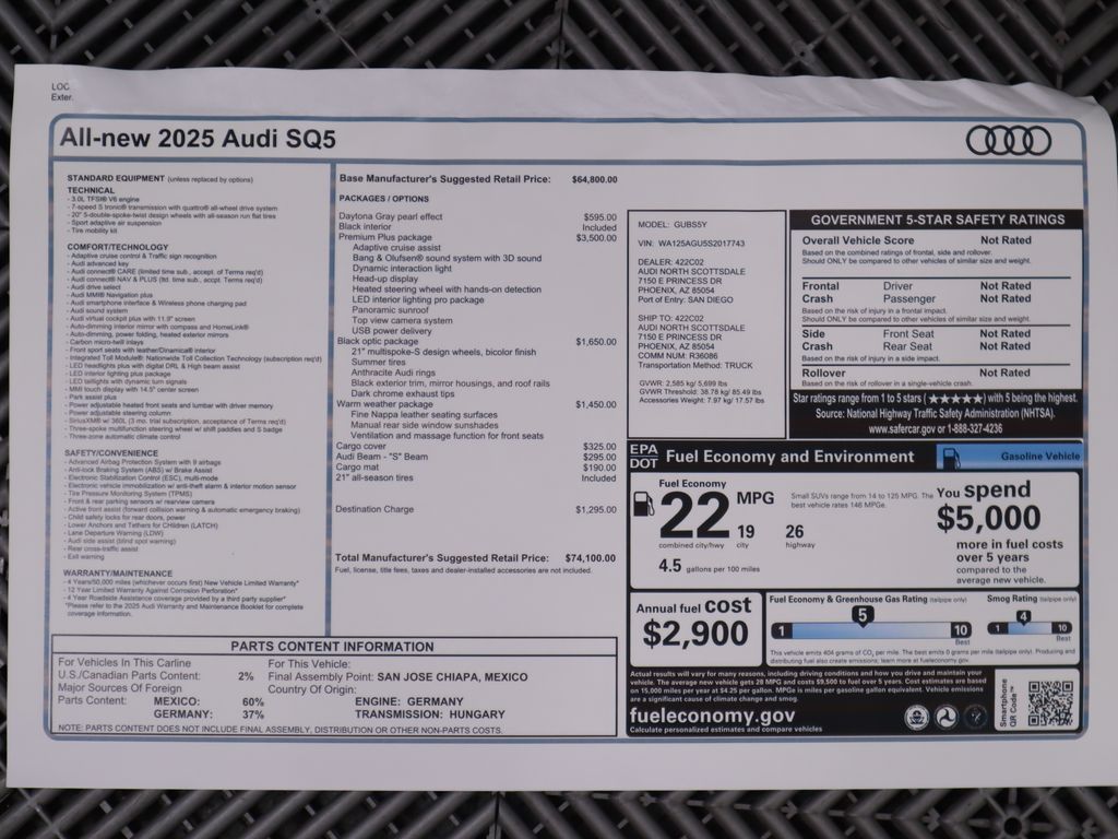 2025 Audi SQ5  9