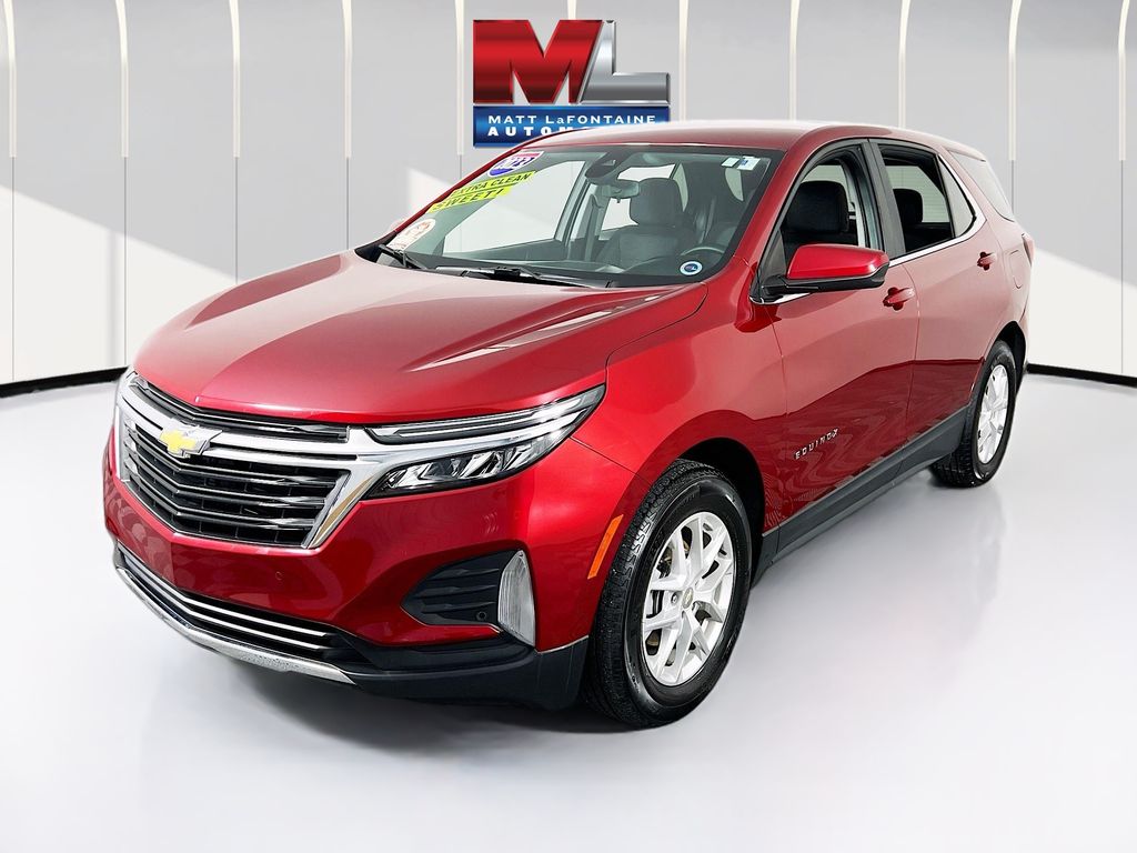 Radiant Red Tintcoat 2023 Chevrolet Equinox LT FWD with 1LT SUV / Crossover Front-Wheel Drive 6-Speed Automatic Overdrive