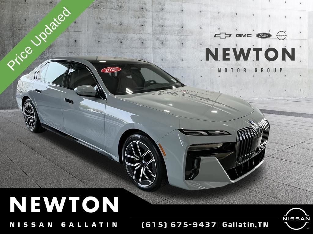 Brooklyn Gray Metallic 2026 BMW 7 Series 740i xDrive Sedan All-Wheel Drive 8-Speed Automatic