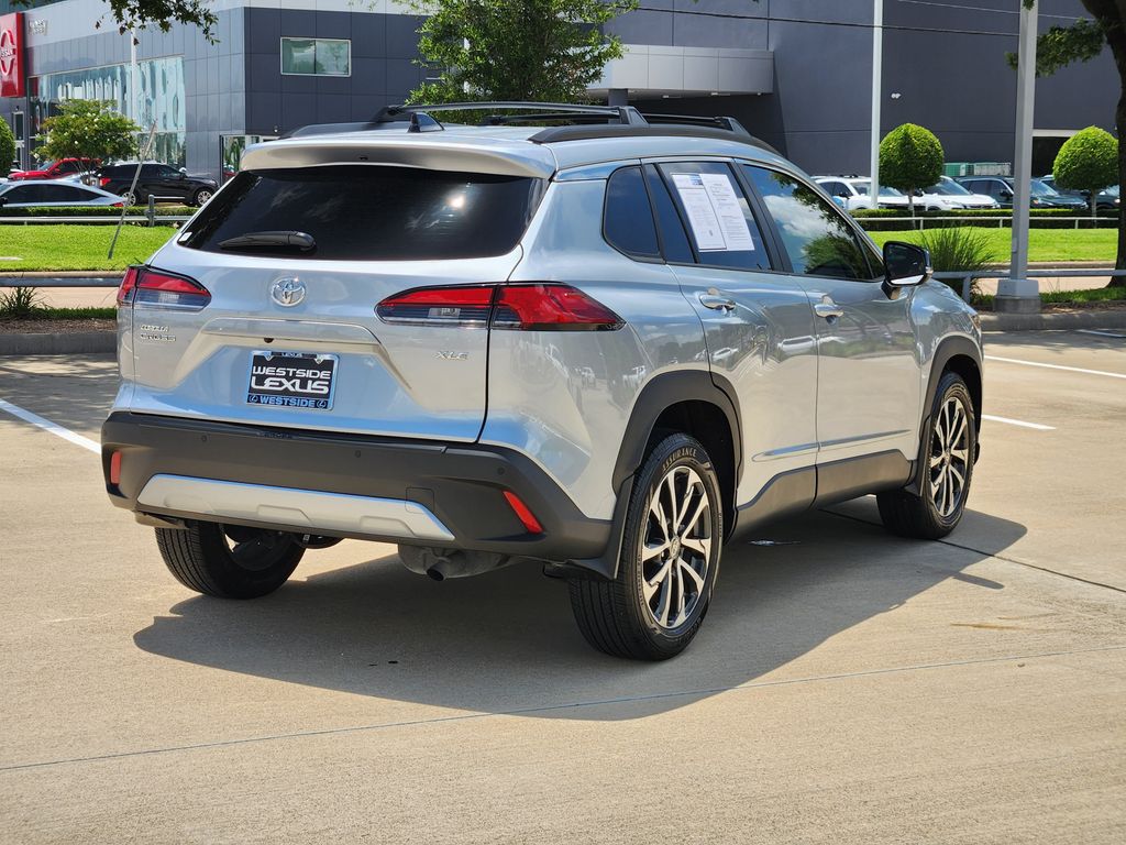 2025 Toyota Corolla Cross XLE Silver at Monument Chevrolet