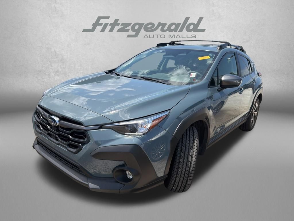 Offshore Blue Metallic 2024 Subaru Crosstrek Premium AWD SUV / Crossover All-Wheel Drive Continuously Variable Transmission