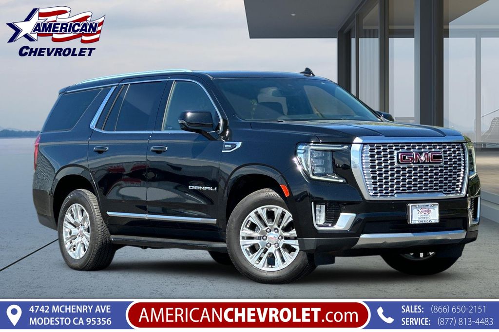 Onyx Black 2023 GMC Yukon SUV / Crossover Four-Wheel Drive Automatic