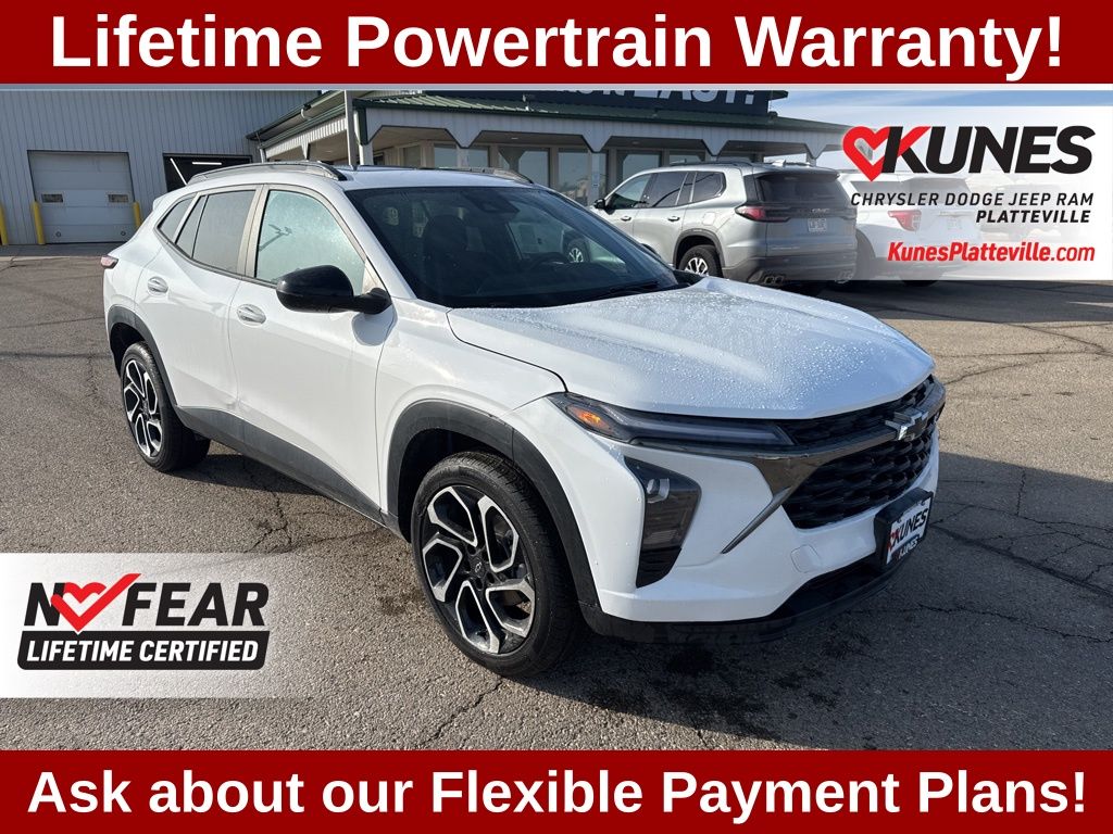 Summit White 2024 Chevrolet Trax SUV / Crossover Front-Wheel Drive 6-Speed Automatic