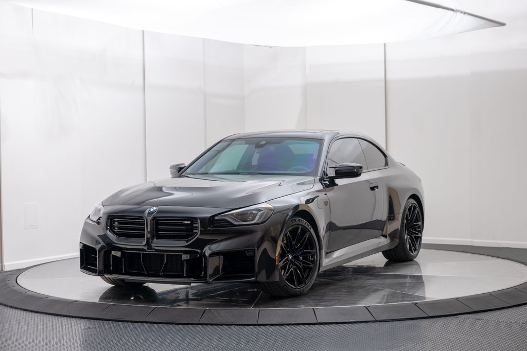 Black Sapphire Metallic 2024 BMW M2 Coupe Rear-Wheel Drive 6-Speed Manual