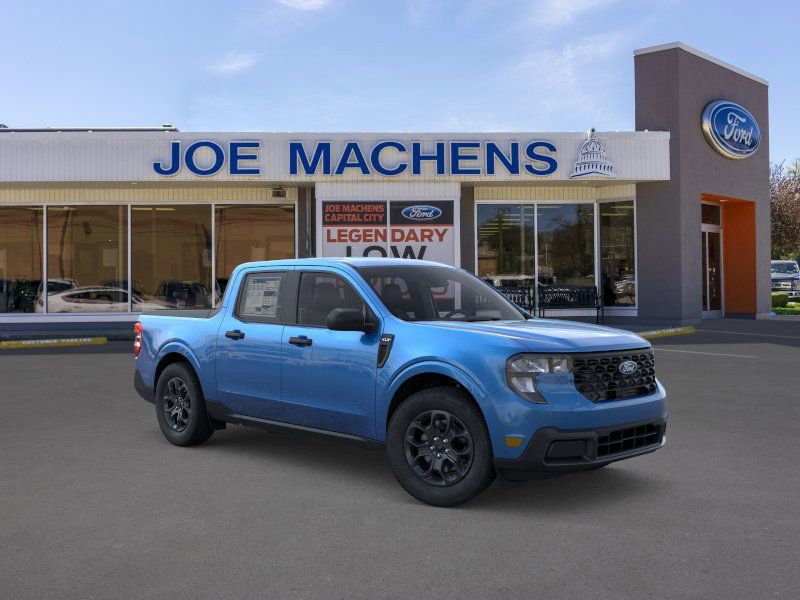Velocity Blue 2026 Ford Maverick XLT SuperCrew AWD Pickup Truck All-Wheel Drive Continuously Variable Transmission
