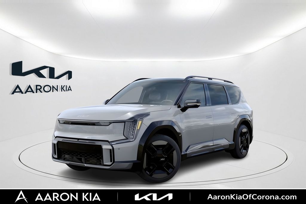 Wolf Gray/Ebony Black Roof 2026 Kia EV9 SUV / Crossover All-Wheel Drive 1-Speed Automatic
