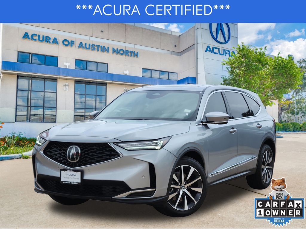 Solar Silver Metallic 2026 Acura MDX SUV / Crossover Front-Wheel Drive Automatic