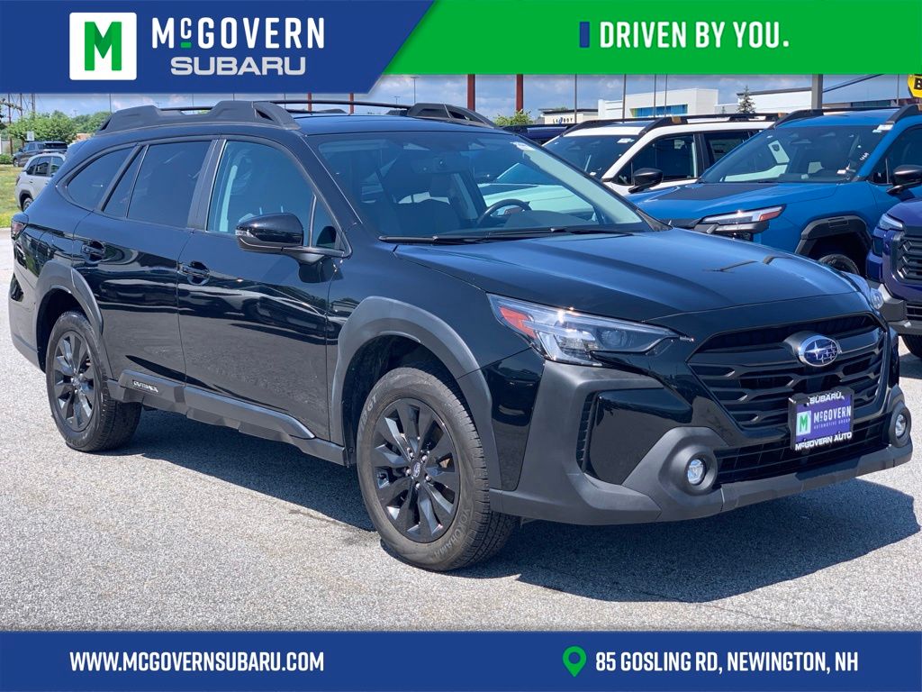 Crystal Black Silica 2024 Subaru Outback SUV / Crossover All-Wheel Drive Continuously Variable Transmission