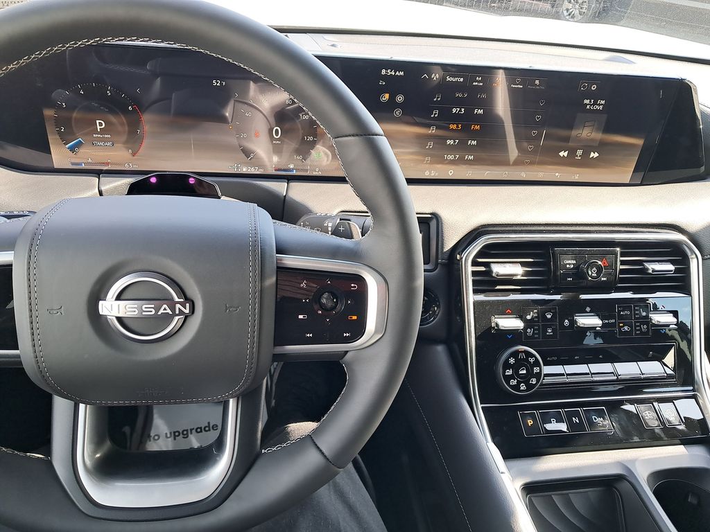 2026 Nissan Armada Platinum Reserve White at John Sisson Motors