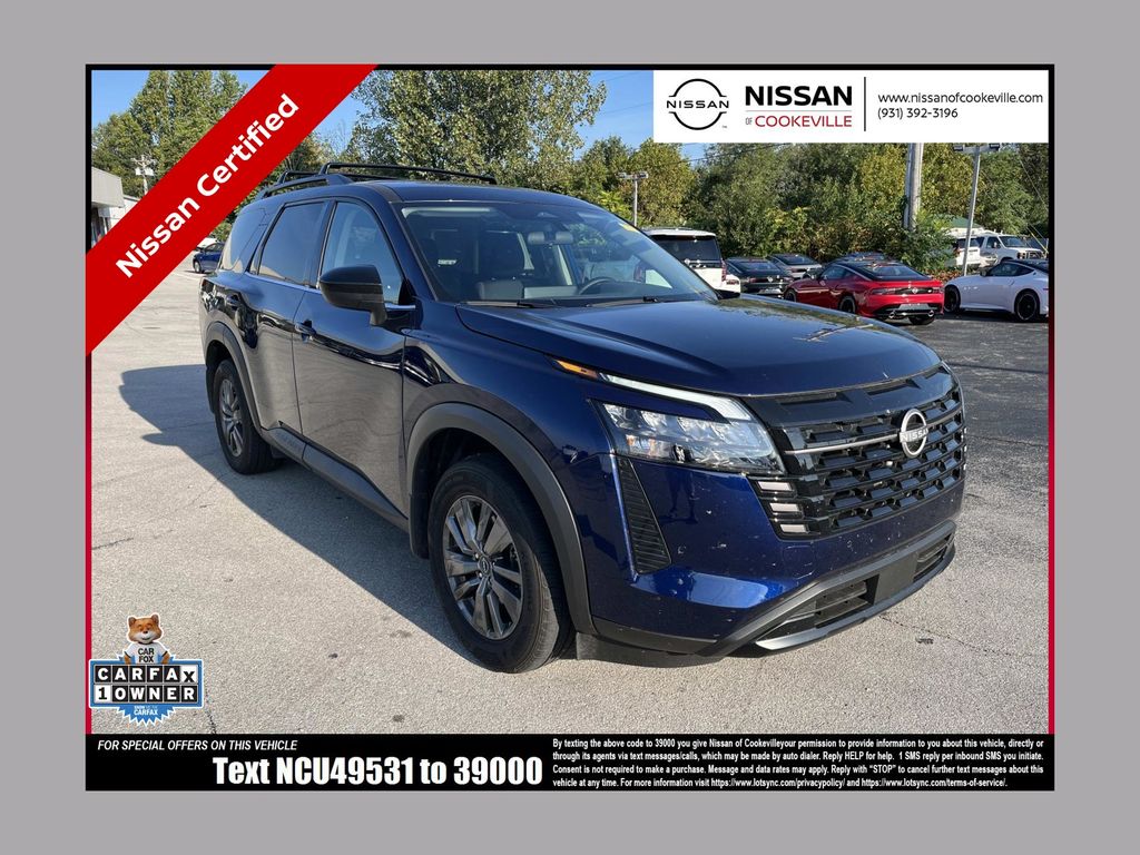 Deep Ocean Blue 2026 Nissan Pathfinder SUV / Crossover All-Wheel Drive 9-Speed Automatic