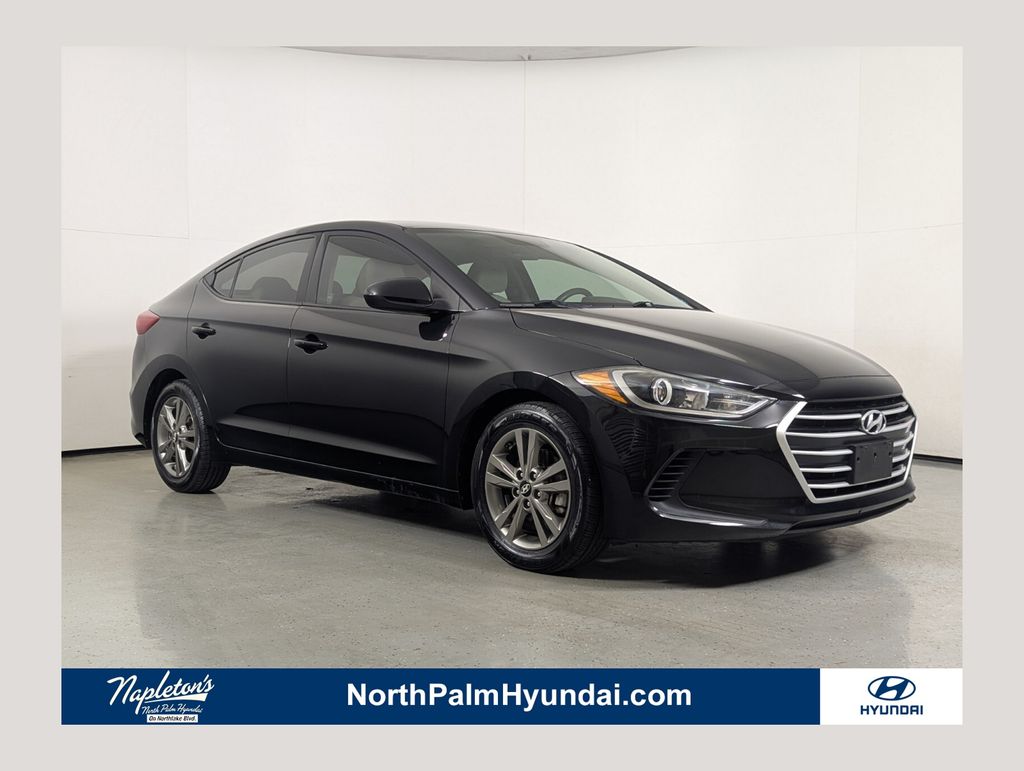 Phantom Black 2017 Hyundai Elantra SE FWD Sedan Front-Wheel Drive 6-Speed Automatic