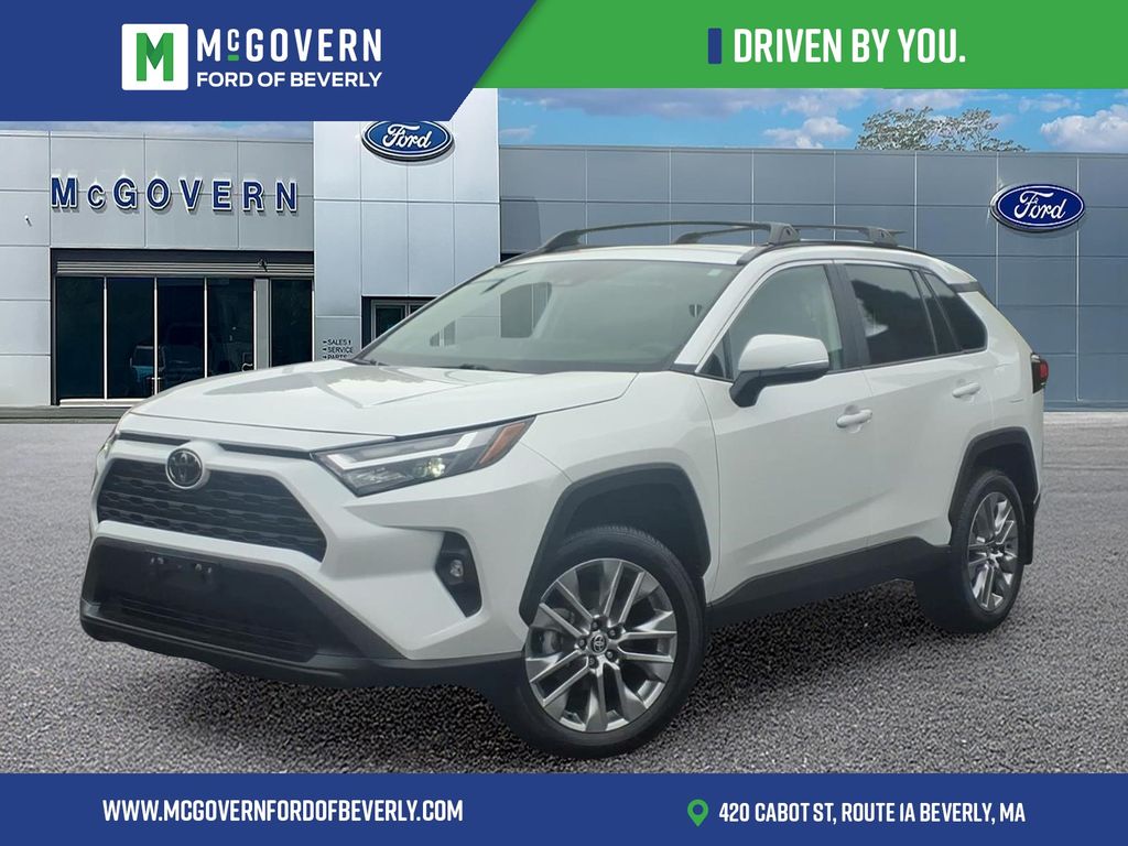 Off White 2024 Toyota RAV4 SUV / Crossover All-Wheel Drive 8-Speed Automatic