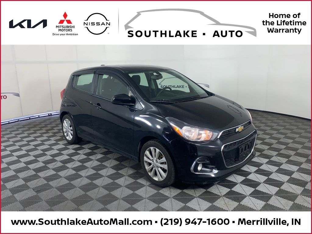 Mosaic Black Metallic 2017 Chevrolet Spark 1LT FWD Hatchback Front-Wheel Drive Continuously Variable Transmission