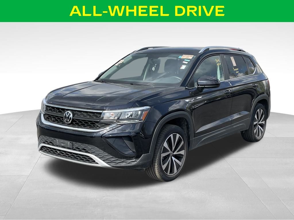 used 2022 Volkswagen Taos car, priced at $20,000