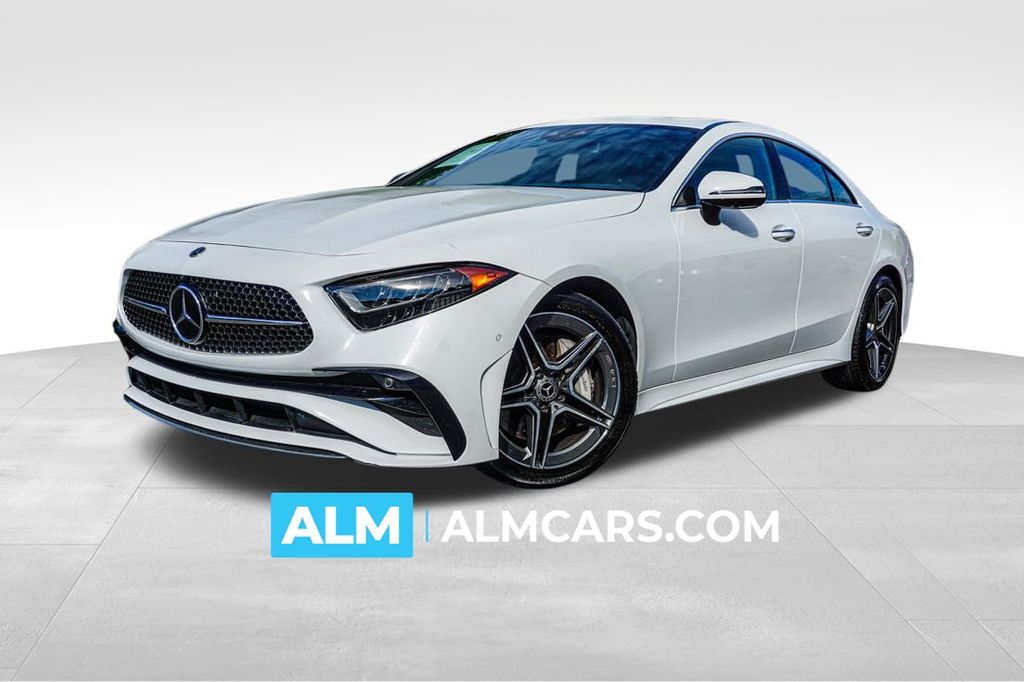 White 2023 Mercedes-Benz CLS Coupe All-Wheel Drive 9-Speed Automatic