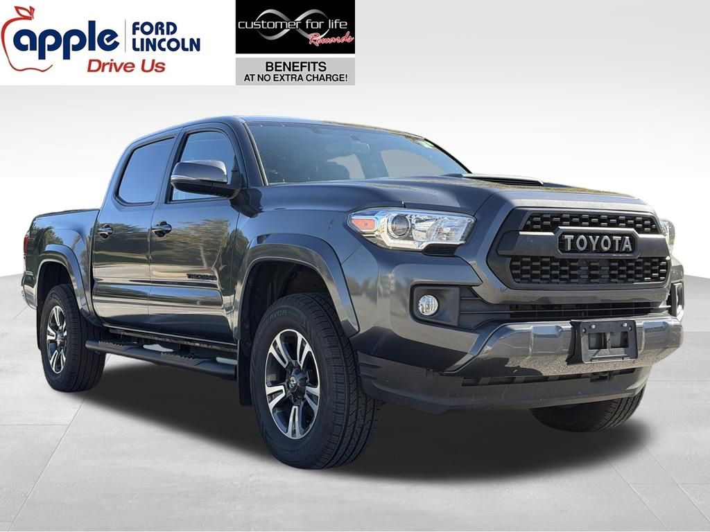 Magnetic Gray Metallic 2017 Toyota Tacoma Pickup Truck Four-Wheel Drive 6-Speed Automatic