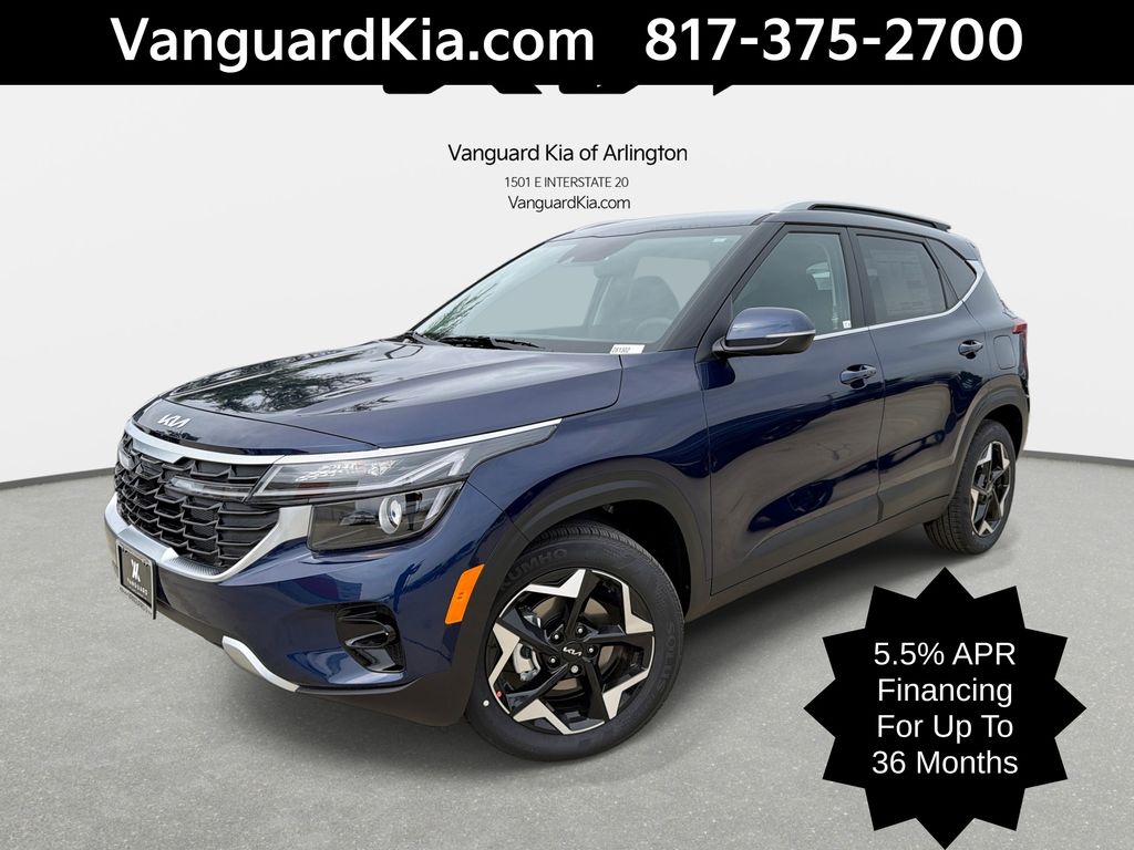 Dark Ocean Blue 2026 Kia Seltos SUV / Crossover Front-Wheel Drive Continuously Variable Transmission