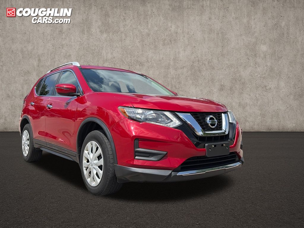 Red (Palatial Ruby) 2017 Nissan Rogue SUV / Crossover All-Wheel Drive Continuously Variable Transmission