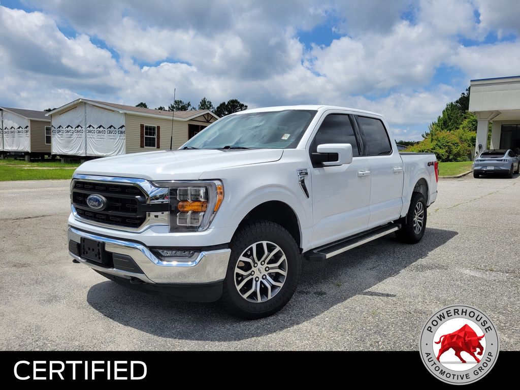 Oxford White 2022 Ford F-150 Pickup Truck Four-Wheel Drive Automatic