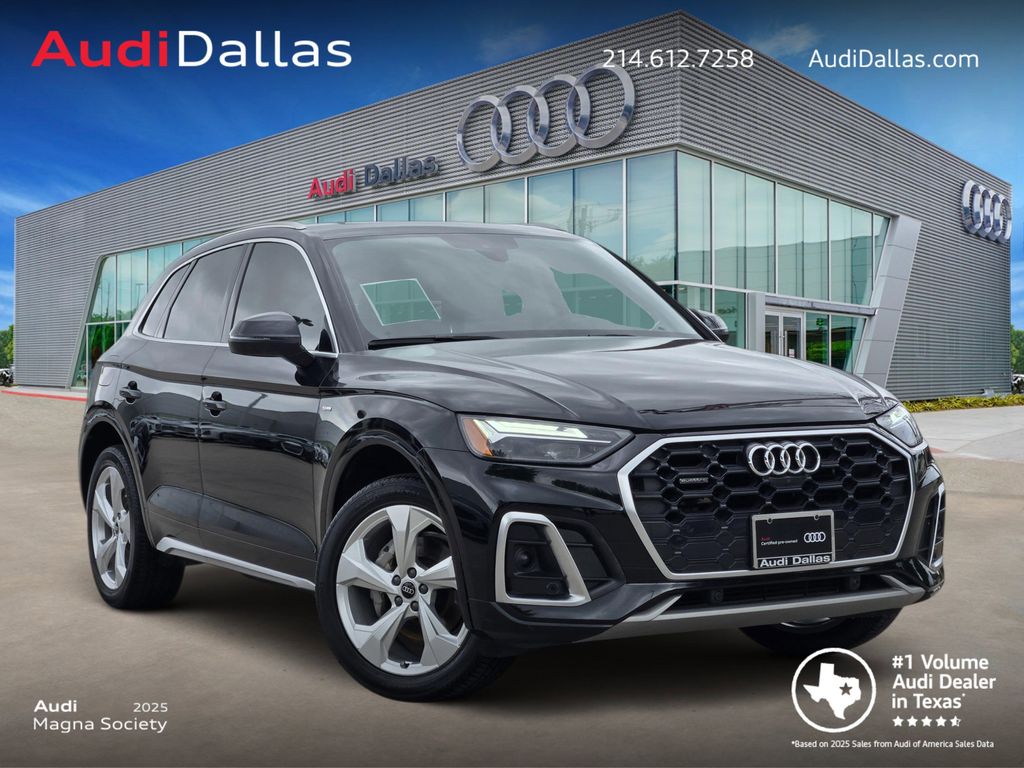 Mythos Black Metallic 2023 Audi Q5 quattro Premium Plus S Line 45 TFSI SUV / Crossover All-Wheel Drive 7-Speed Automatic