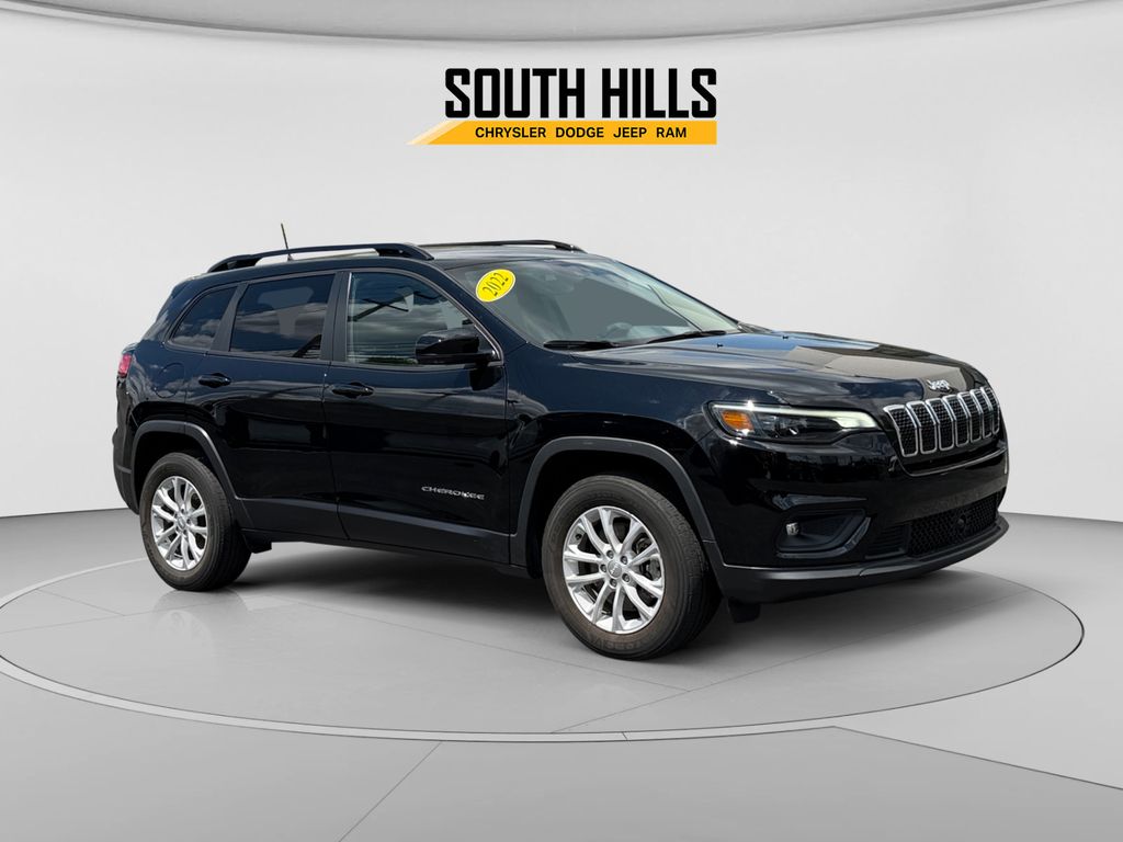 2022 Jeep Cherokee Latitude Lux Black at Carlisle Cadillac Buick GMC