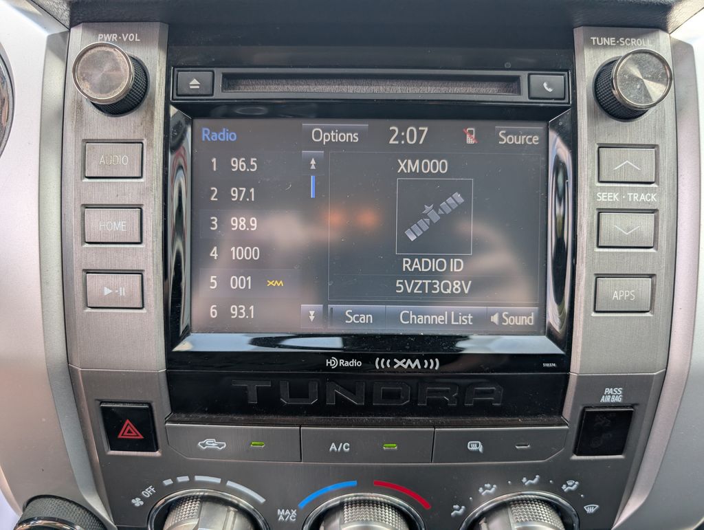 Silver Sky Metallic 2019 Toyota Tundra Pickup Truck Four-Wheel Drive 6-Speed Automatic