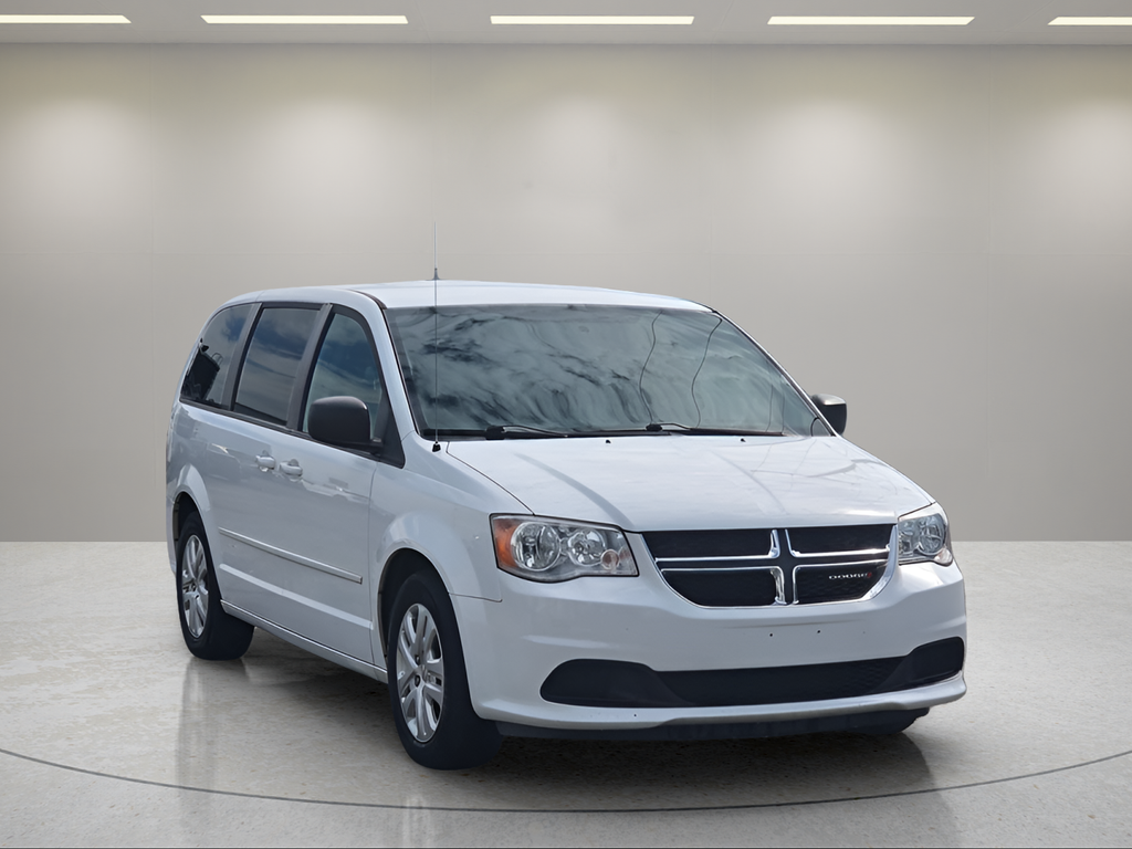 Bright White Clearcoat 2016 Dodge Grand Caravan Minivan Front-Wheel Drive 6-Speed Automatic